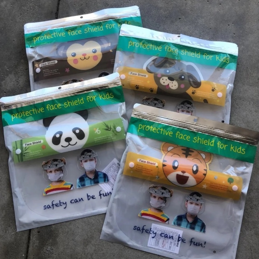 NEW Kids Animal Face Sheild Mask Cover